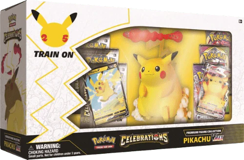 Celebrations Premium Pikachu VMAX Figure Collection Box