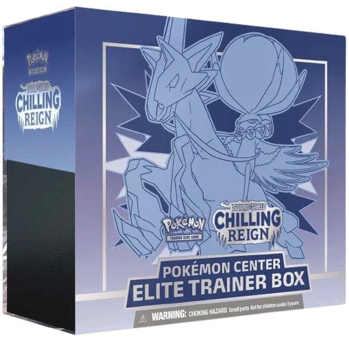 Chilling Reign Ice Rider Calyrex PC ETB