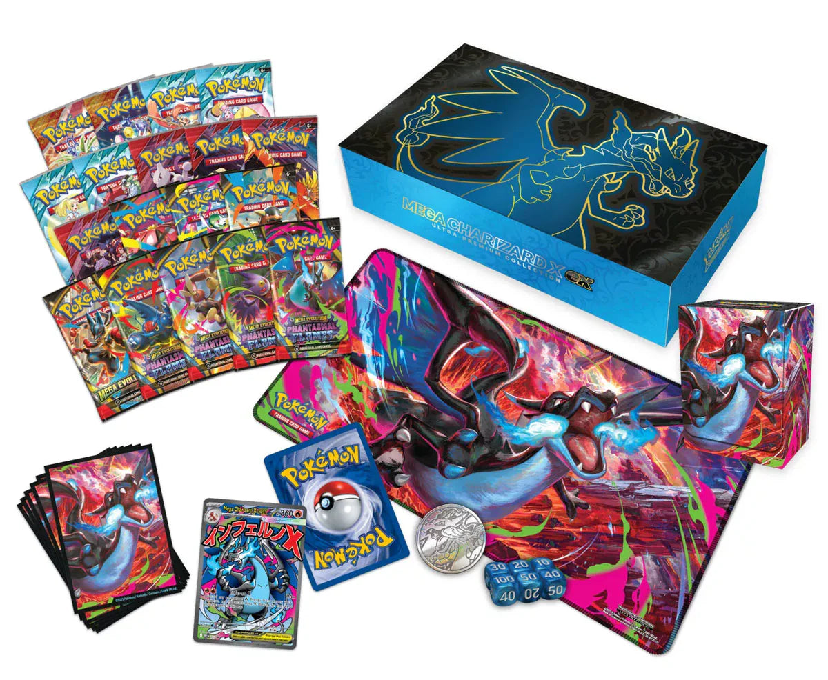 Charizard Ultra-Premium Box – Pokémon (ME02): Mega Charizard X
