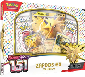 Scarlet & Violet 151 Zapdos ex Collection Box
